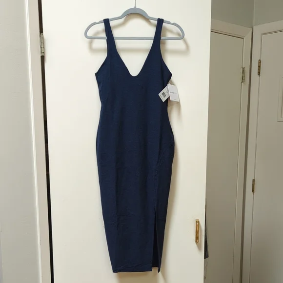 Beyond Yoga | Dresses | Beyond Yoga Blue Sleeveless Vneck Midi Dress | Poshmark Beyond Yoga | Dresses | Beyond Yoga Blue Sleeveless Vneck Midi Dress | Poshmark
